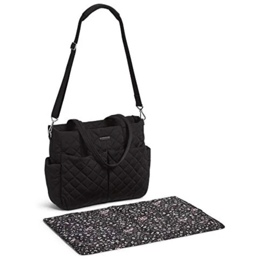 Vera Bradley Ultimate Diaper Bag Tote Black